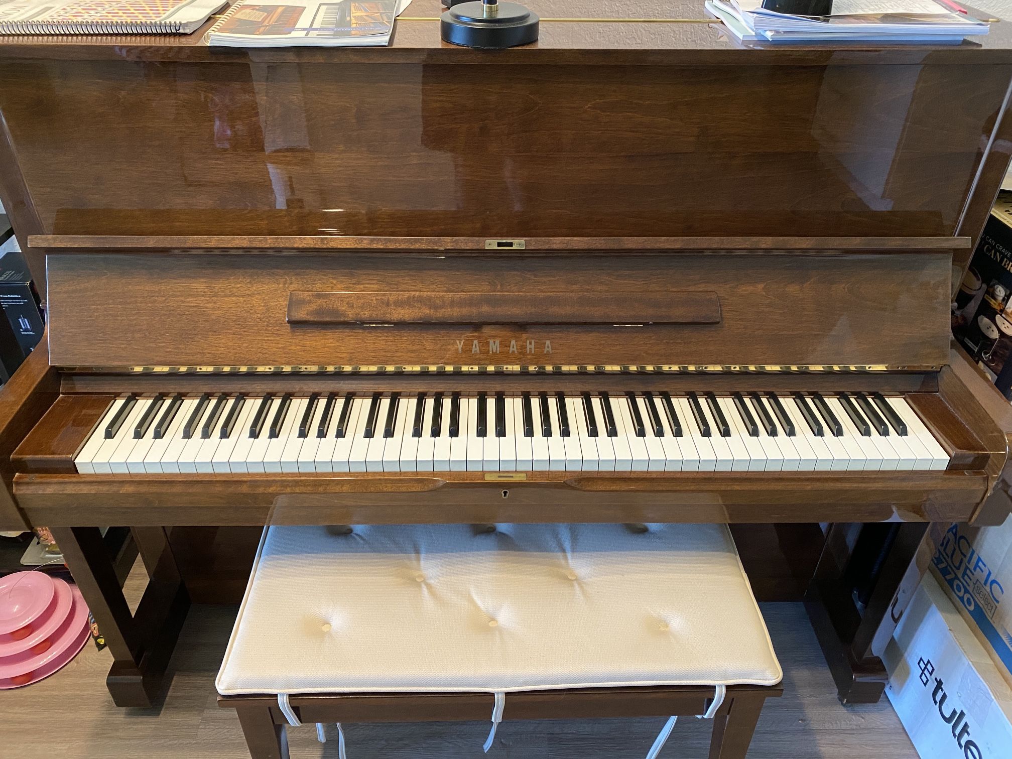 2011 Yamaha U1 Upright Piano - With FREE Accessories