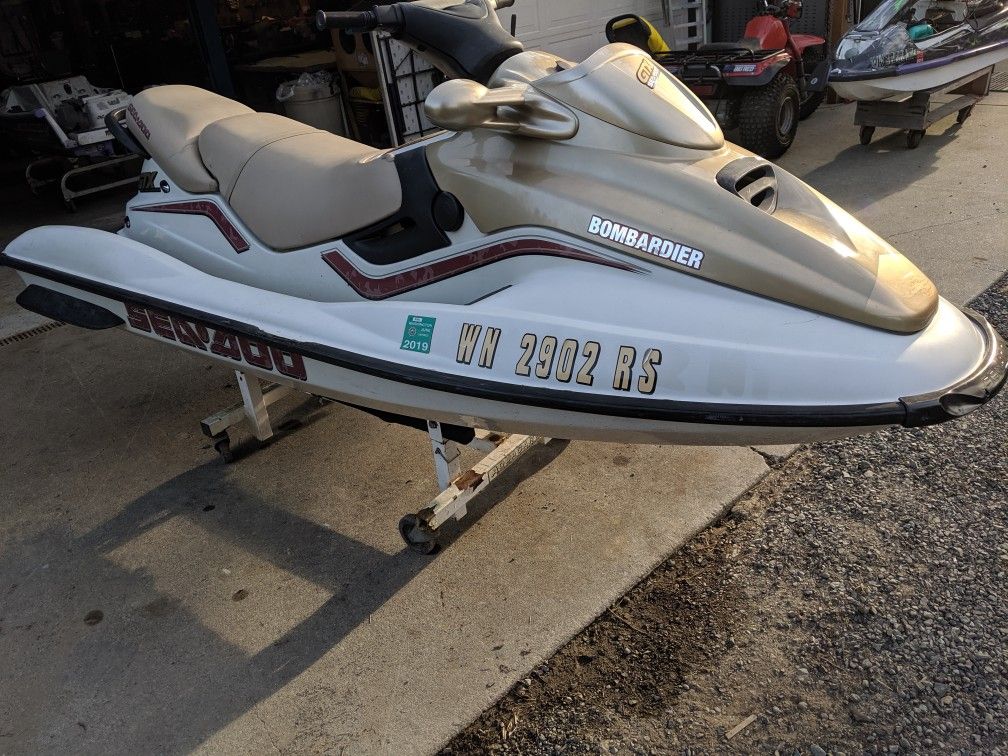 1999 SeaDoo GTX rfi 3 seat SeaDoo jetskis for Sale in Snohomish, WA OfferUp