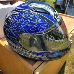 Large motorcycle helmet