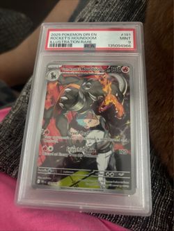 Team Rocket's Houndoom 191/182 Sv10: Destined Rivals Holo PSA 9.