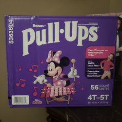 Huggies Pull Ups Girls  4T-5T