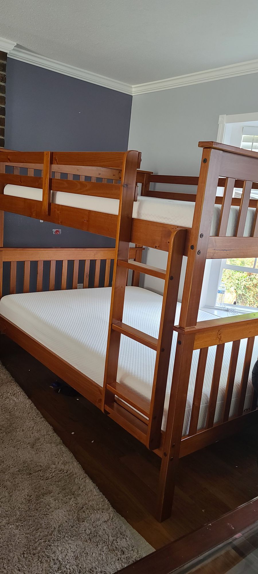 Bunk bed full size.