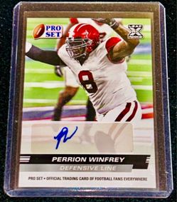 (RC) Perrion Winfrey Draft Auto Pro Set Leaf X
