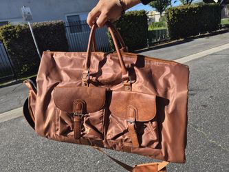 Garment Bag for Travel, Convertible Carry on Garment Duffel Bag for Men 3Pcs Weekender Bag 2 in 1 Hanging Suitcase Suit Bag