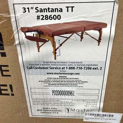 Master Massage 31" Santana Therma Top Portable Massage Table Package