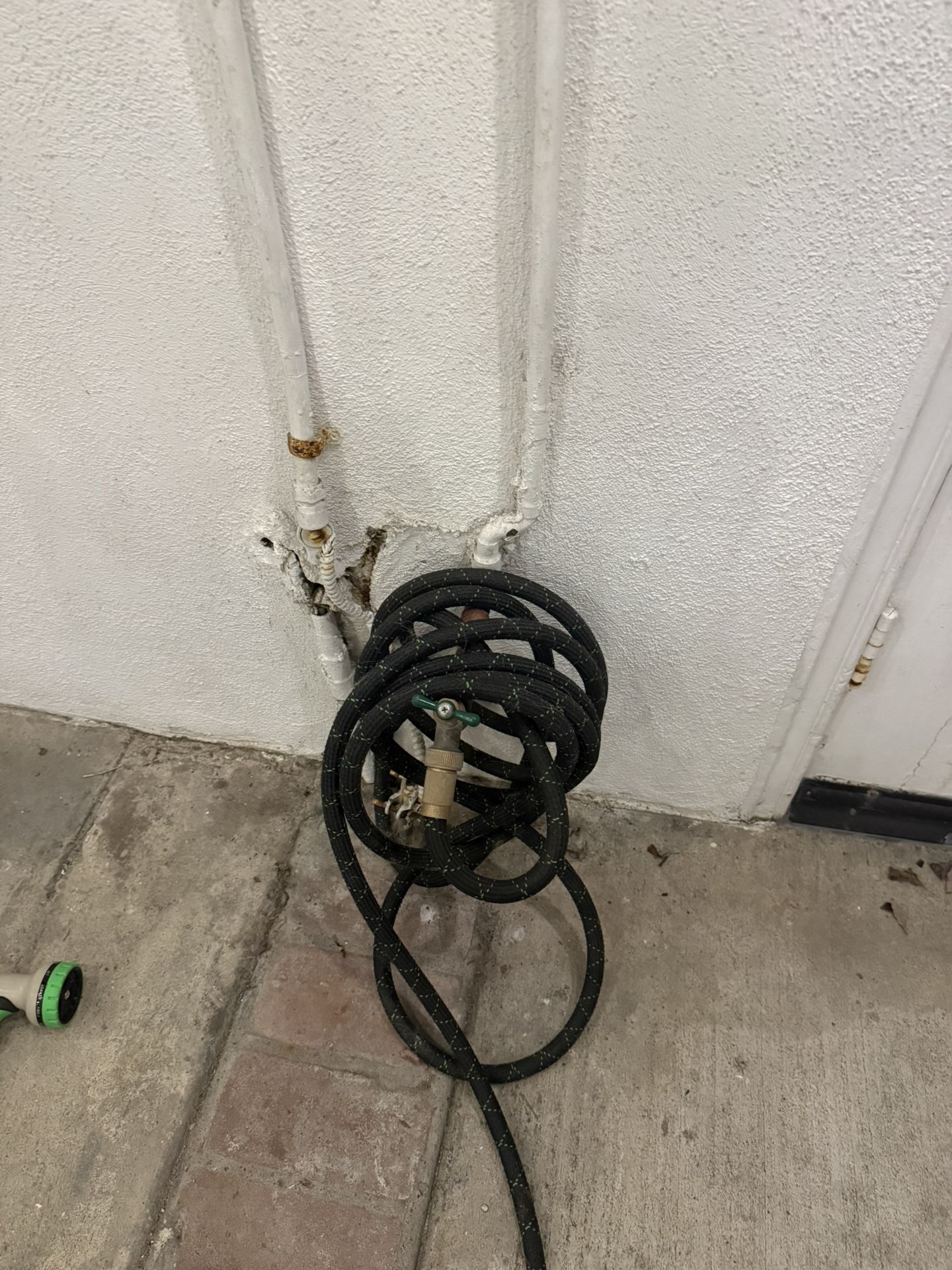 Garden Hose With Nozzle