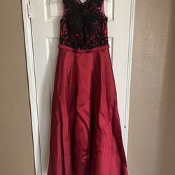 Red And Black Dress