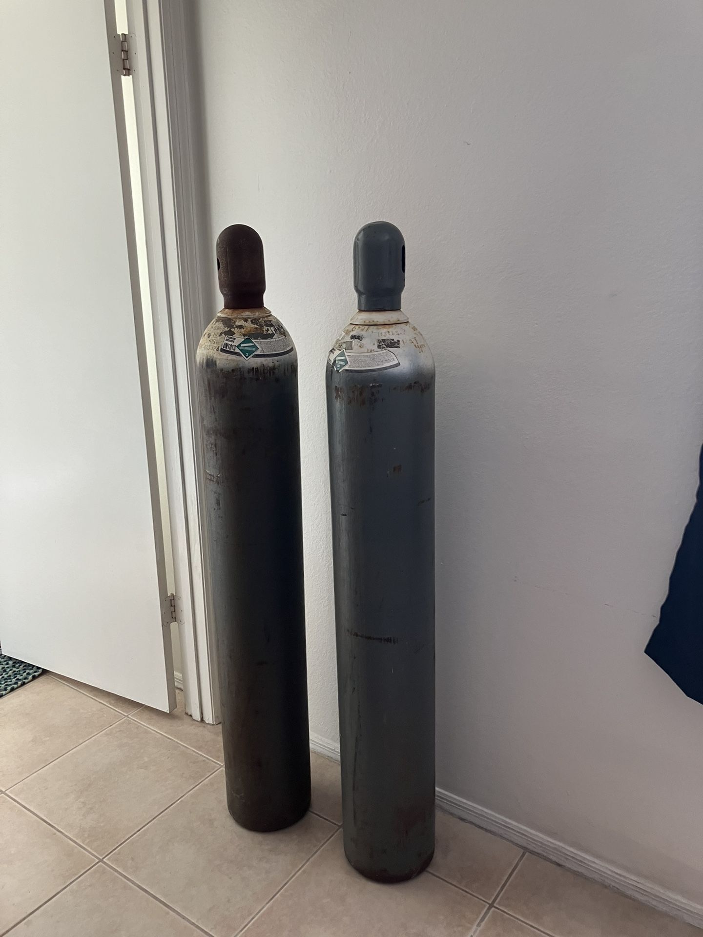Certified 60 lbs CO2 Steel Tank