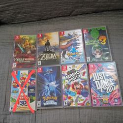 Nintendo Switch Video Game Boxes Only 