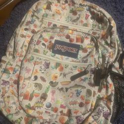 Very Old And Worn Jansport Backpack 