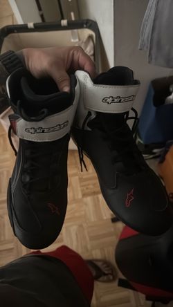 Alpine motorcycle shoes size 8 men
