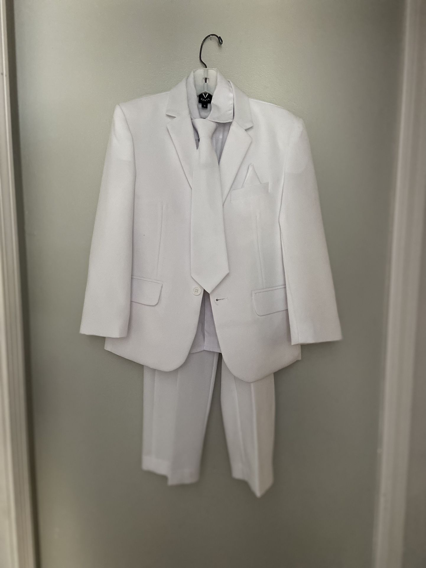 First Communion Baptism Or Wedding White Suit Size 8 