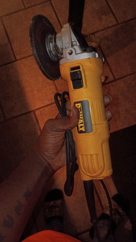 DeWalt CORDED Angle Grinder 