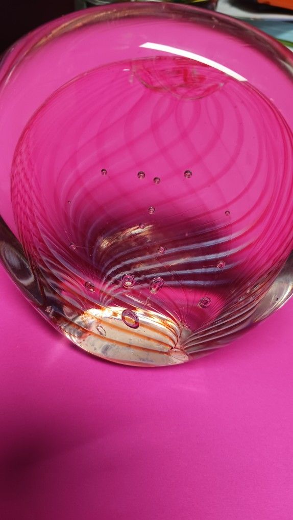 4" Glass Paperweight