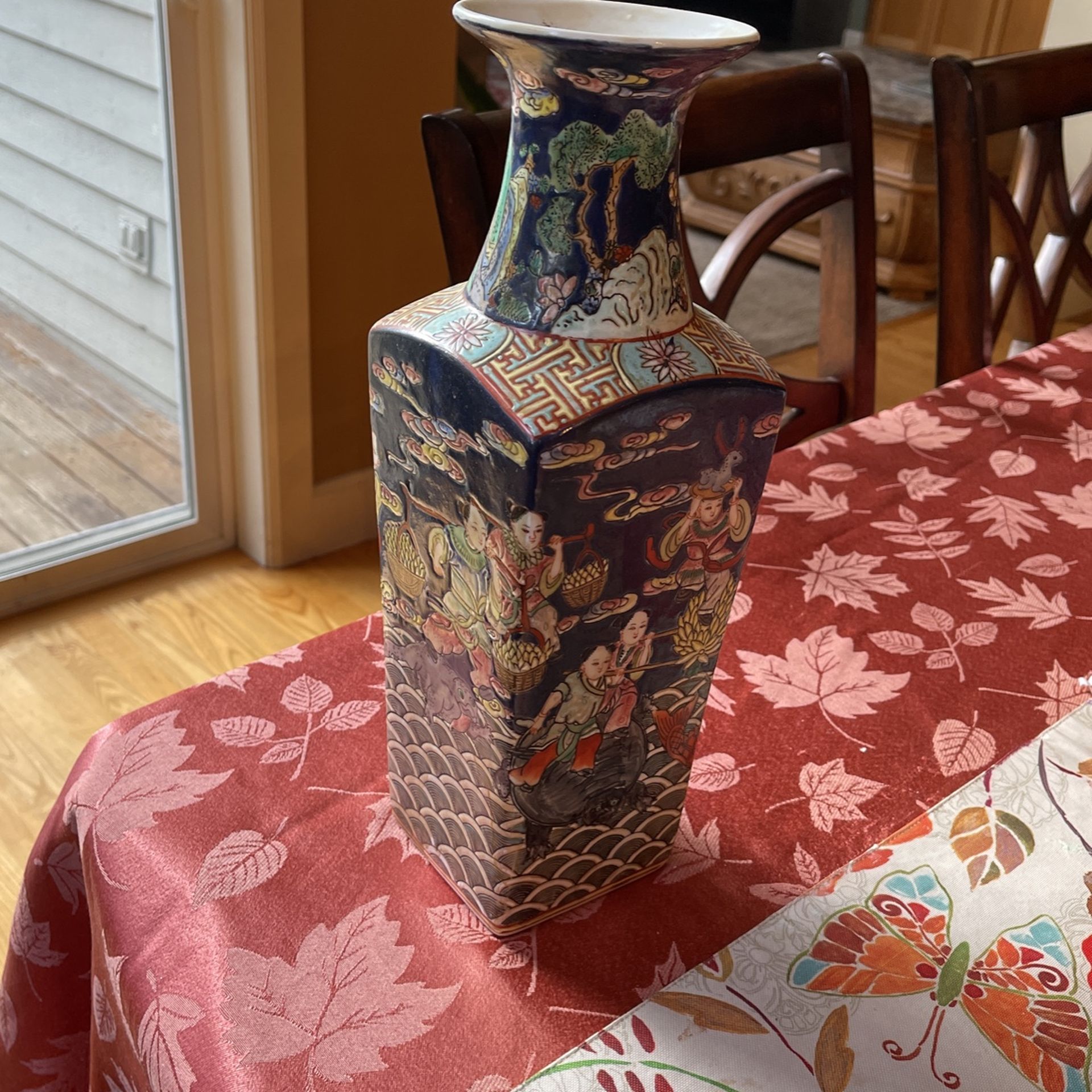 Oriental Theme Vase