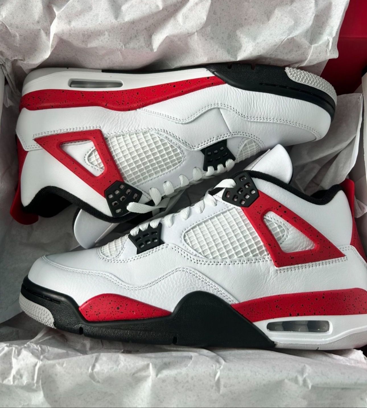 Jordan 4 red cement size 12