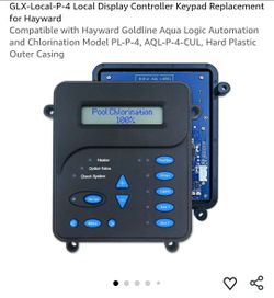 New GLX-Local-P-4 Local Display Controller Keypad Replacement for Hayward
Compatible with Hayward Goldline Aqua Logic Automation and Chlorination Mode