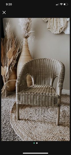 Kids wicker Chair
