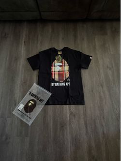 bape burberry shirt