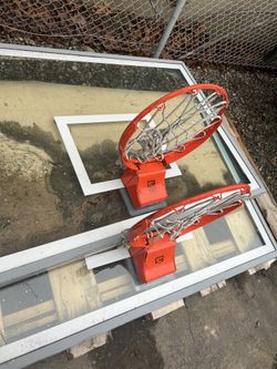 Basketball Hoop And Backboard