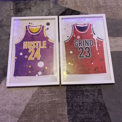 2 Basketball Posters 