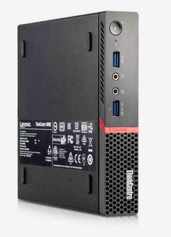 Lenovo ThinkCentre M900 Tiny PC – 8GB RAM, 256GB M.2 SSD, Windows 11 Activated!