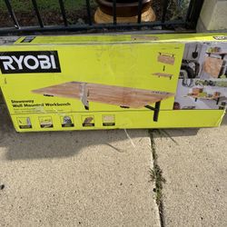 Ryobi Stowaway Wall Mounted Workbench