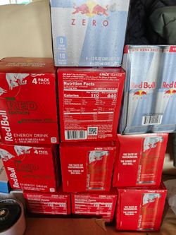 Red bull red edition 4 packs