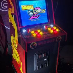 Retro Gaming Mortal Kombat Arcade 1up With Over 15,000 Video Games 