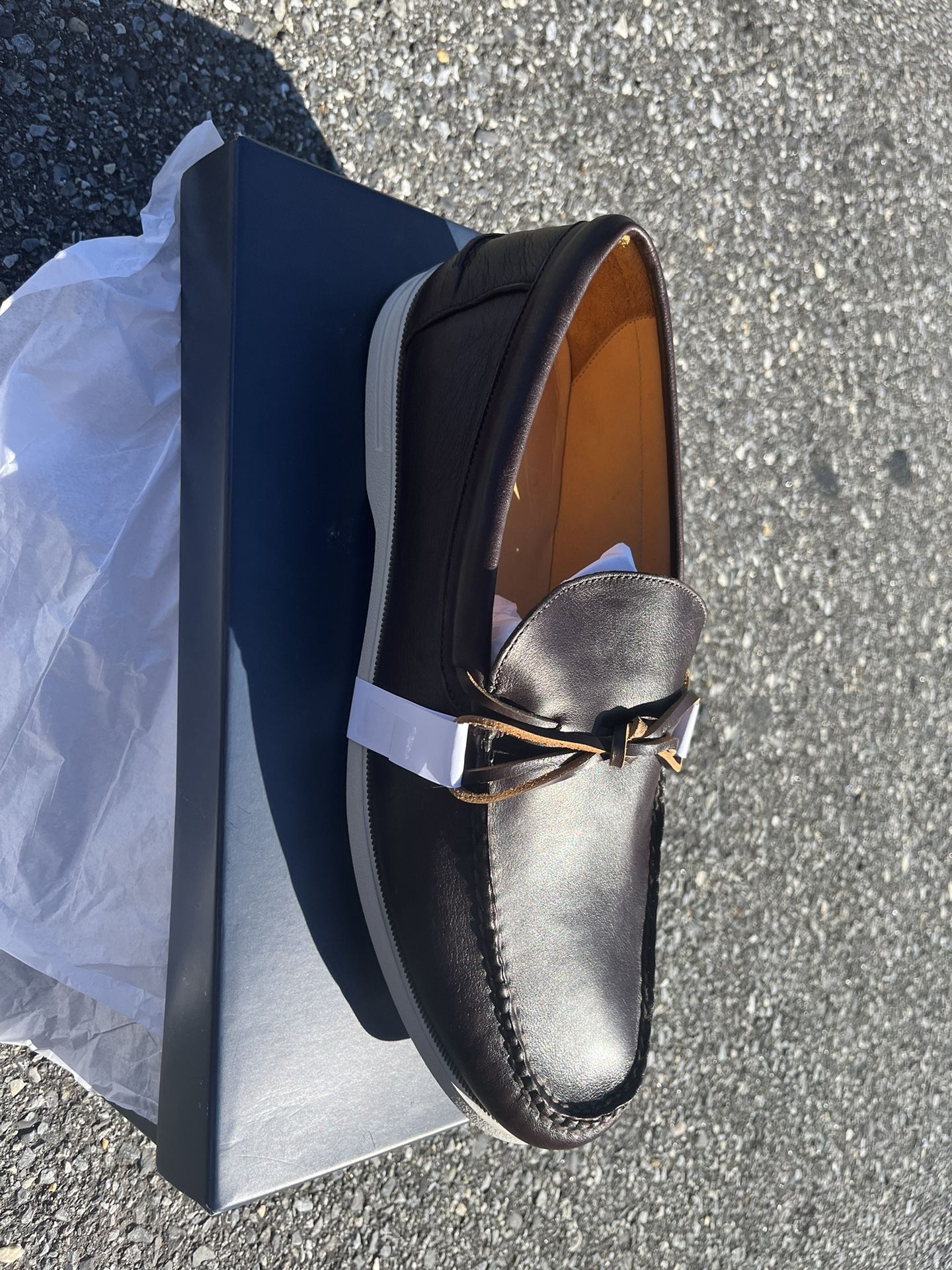 Peter Millar Size 13 Excursionist Leather Boat Shoe