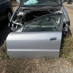 Driver Door 2001 Acura TL Silver