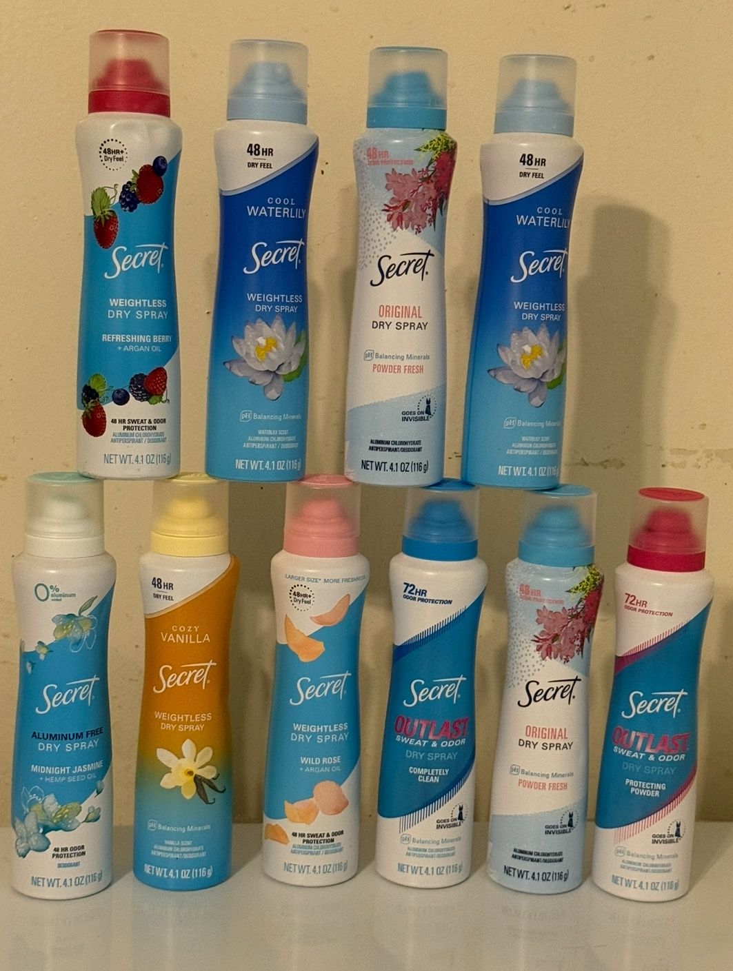 Secret Dry Spray