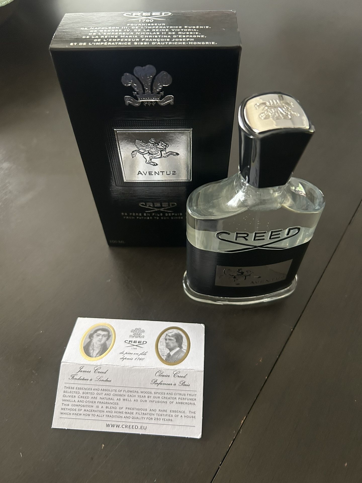 Creed Aventus Black Napoleon 3.3 FL Oz
