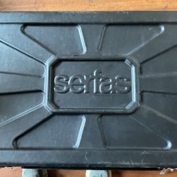 Serfas hard plastic transport case/ bike box