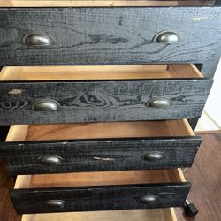 Black wooden Dibbit  Dresser 