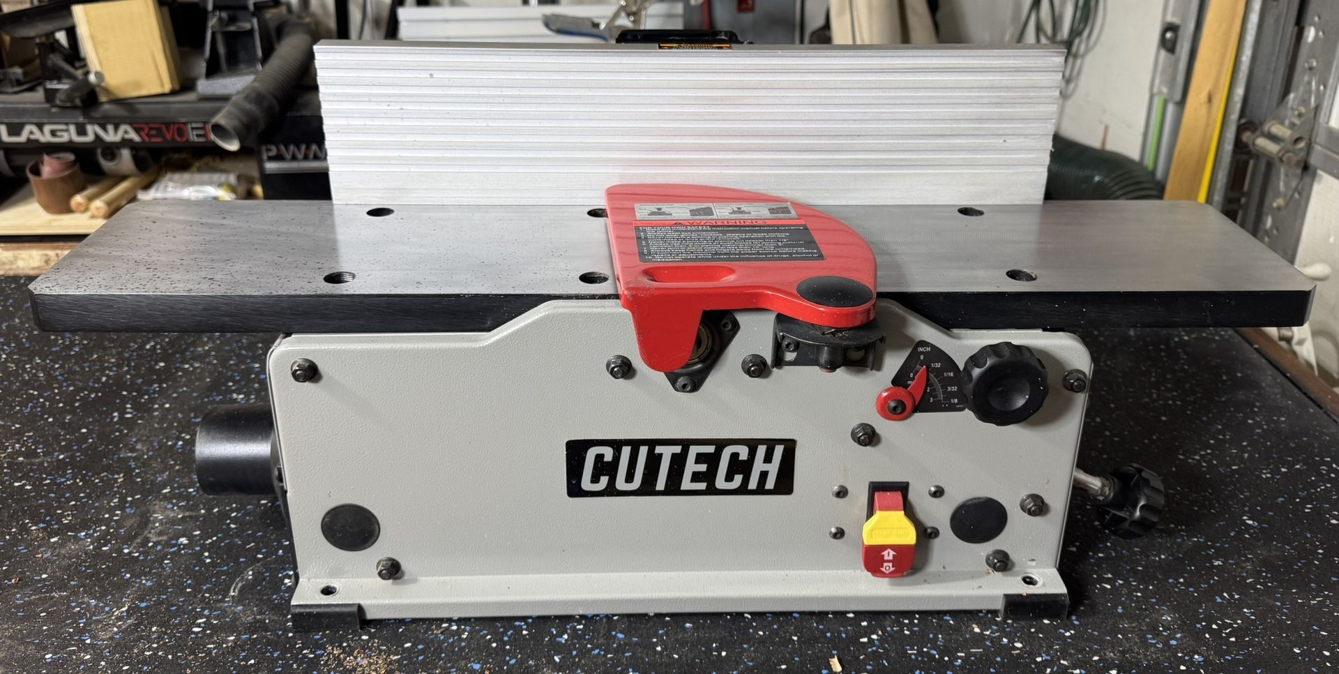 Cutech 6” Jointer With Spiral Head