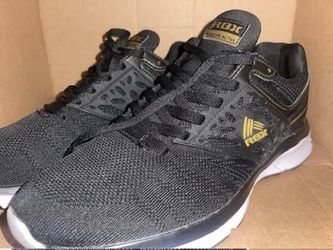 RBX Running Shoes Men's 10.5W - Black / Gold