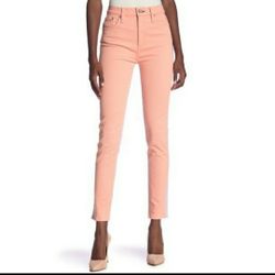 Rag & Bone Iilac/Peach High Rise Jeans