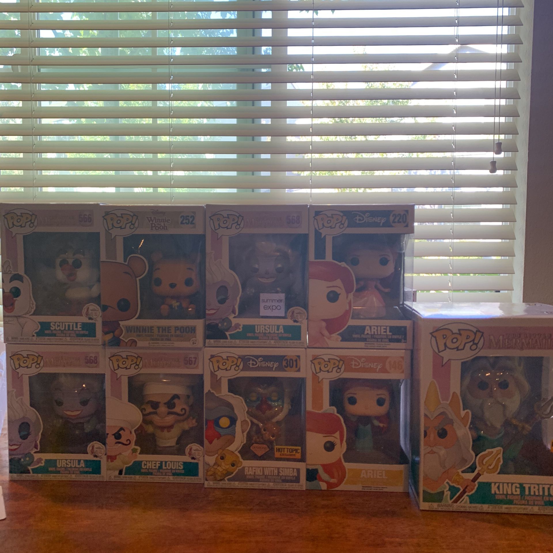 Little mermaid pops Funko assorted pricing