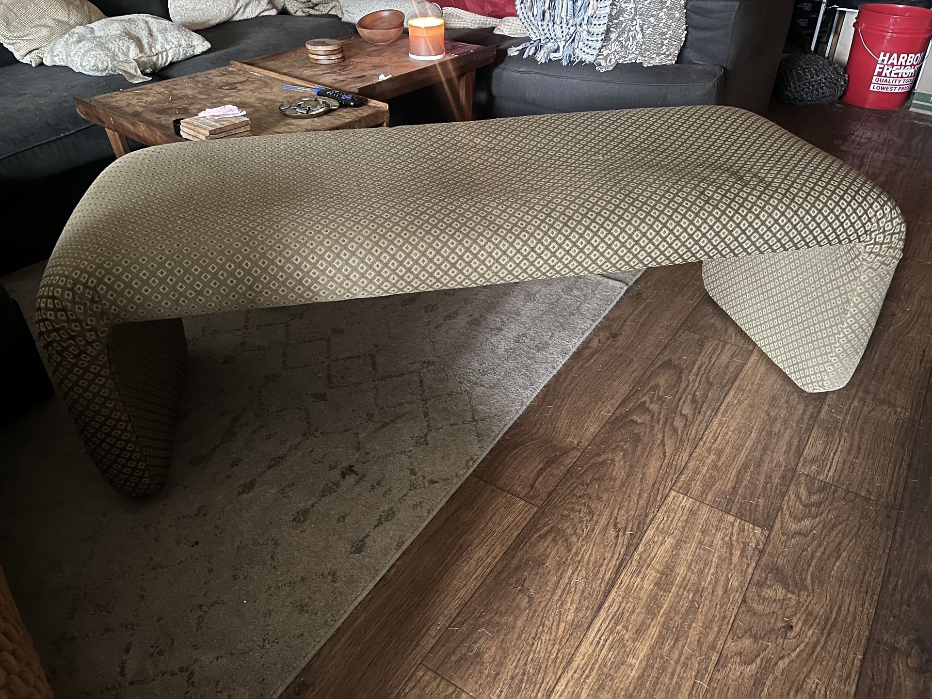 Cushioned Bench