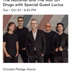 [Oct. 1] The National and The War On Drugs  
