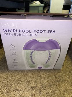 Mahli Whirlpool Foot Spa – Used Once, With Box