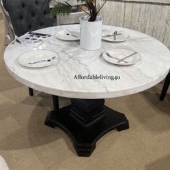 Genuine Marble Dining Table Brand New In Box