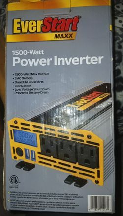 EverStart MAXX 1500-Watt Power Inverter (Model PC1500E)