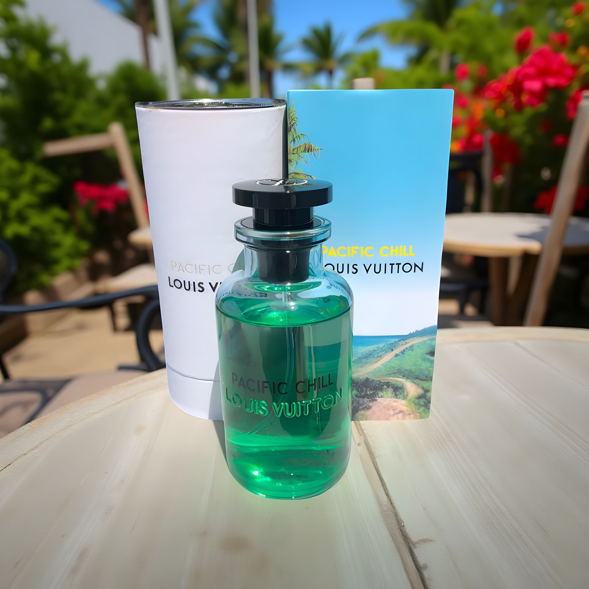 100% Verified & Tested LV "Pacific Chill" - (100ML) Full Sized Trendy Summer Fragrance | Louis Vuitton Luxury Cologne
