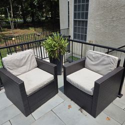 Variety Of Wicker Patio Furniture With Cushions - Happy To Mix & Match (BEST OFFER)