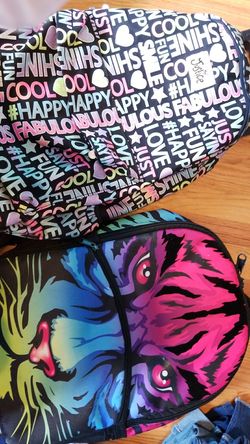 Rolling backpack and reg backpack both $10