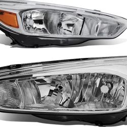 2015 to 2018 Ford focus left and right headlight assemblies