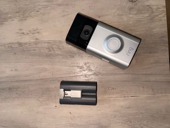 Ring Camera + Chime Doorbell