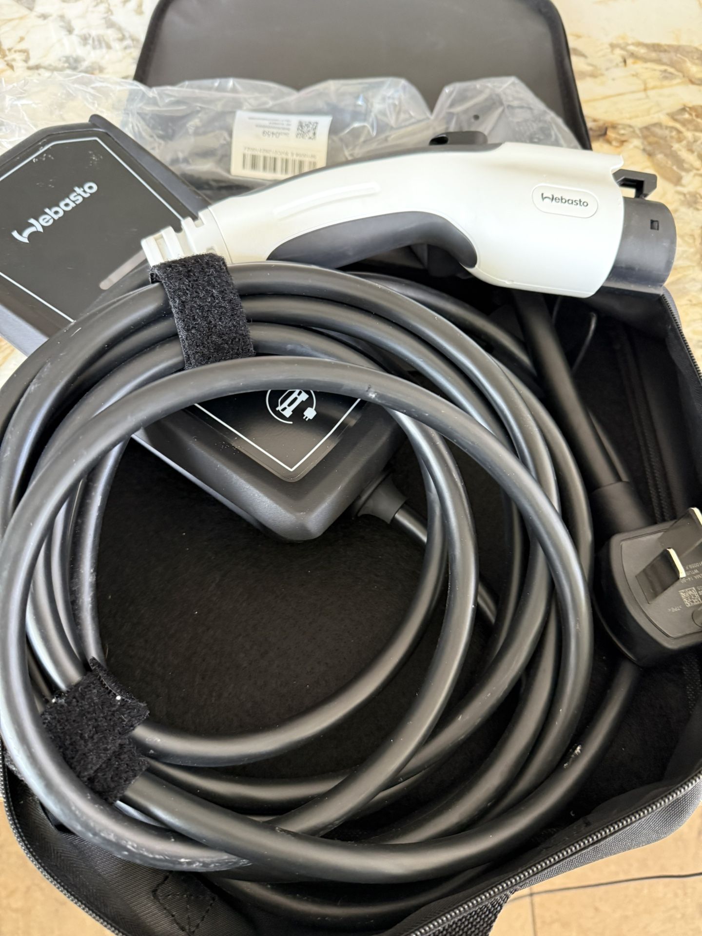 Webasto Dual Voltage Portable EV Charger Level 1-2